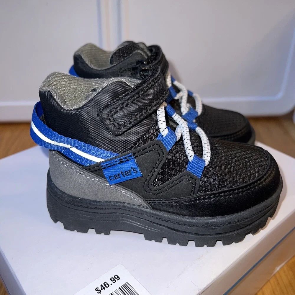 Carter's Toddler and Little Kid‎ Boys Boot, Black Toddler  Size 5